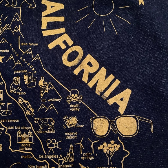 California Denim Tote - Picture 5 of 6